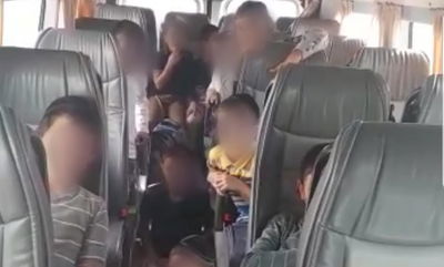 הילדים ברכב ההסעות