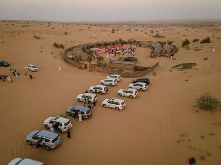 החתונה הגדולה בלב המדבר של דובאי • צפו