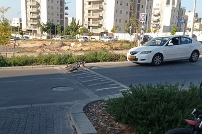 זירת התאונה