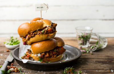 סלופי ג'ו טבעוני