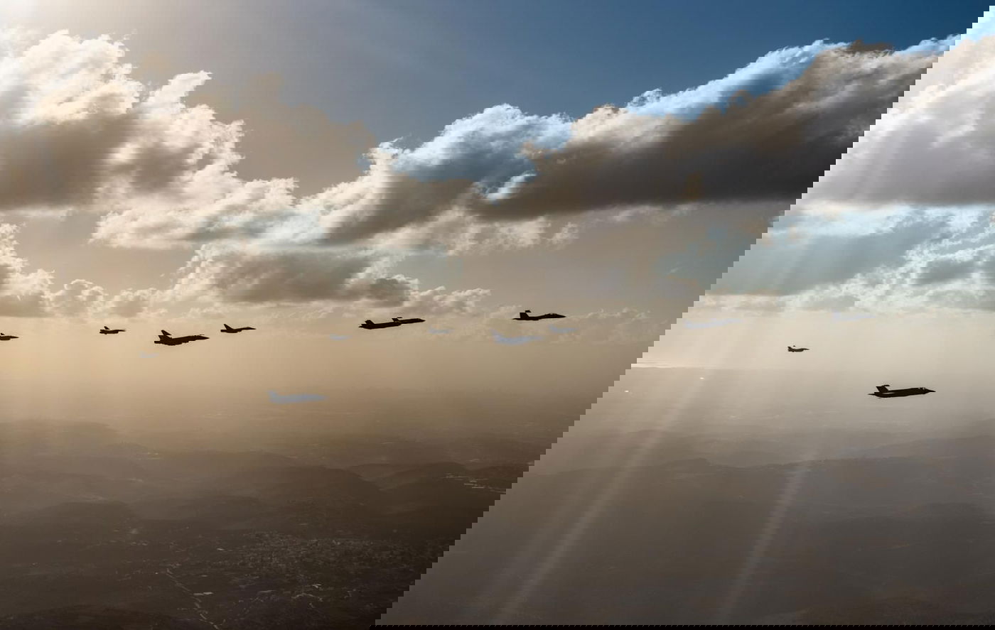 מפקד חיל האוויר של איחוד האמירויות בתרגיל ישראלי; תיעוד מיוחד