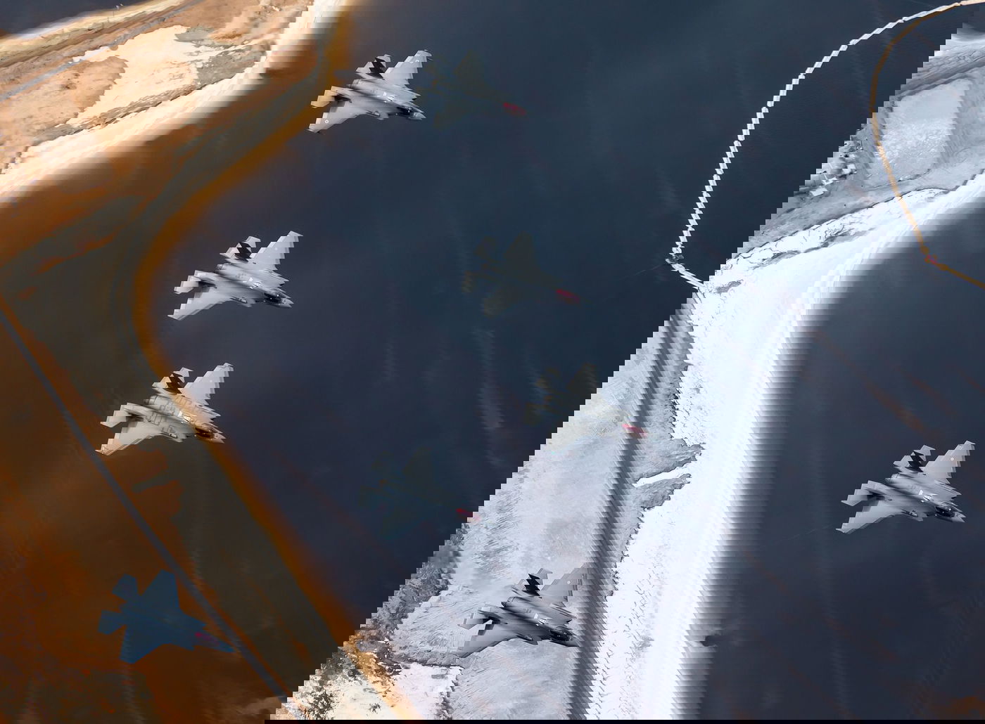 מפקד חיל האוויר של איחוד האמירויות בתרגיל ישראלי; תיעוד מיוחד