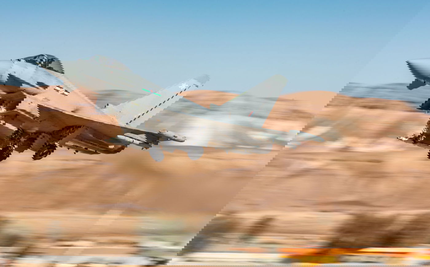 מפקד חיל האוויר של איחוד האמירויות בתרגיל ישראלי; תיעוד מיוחד