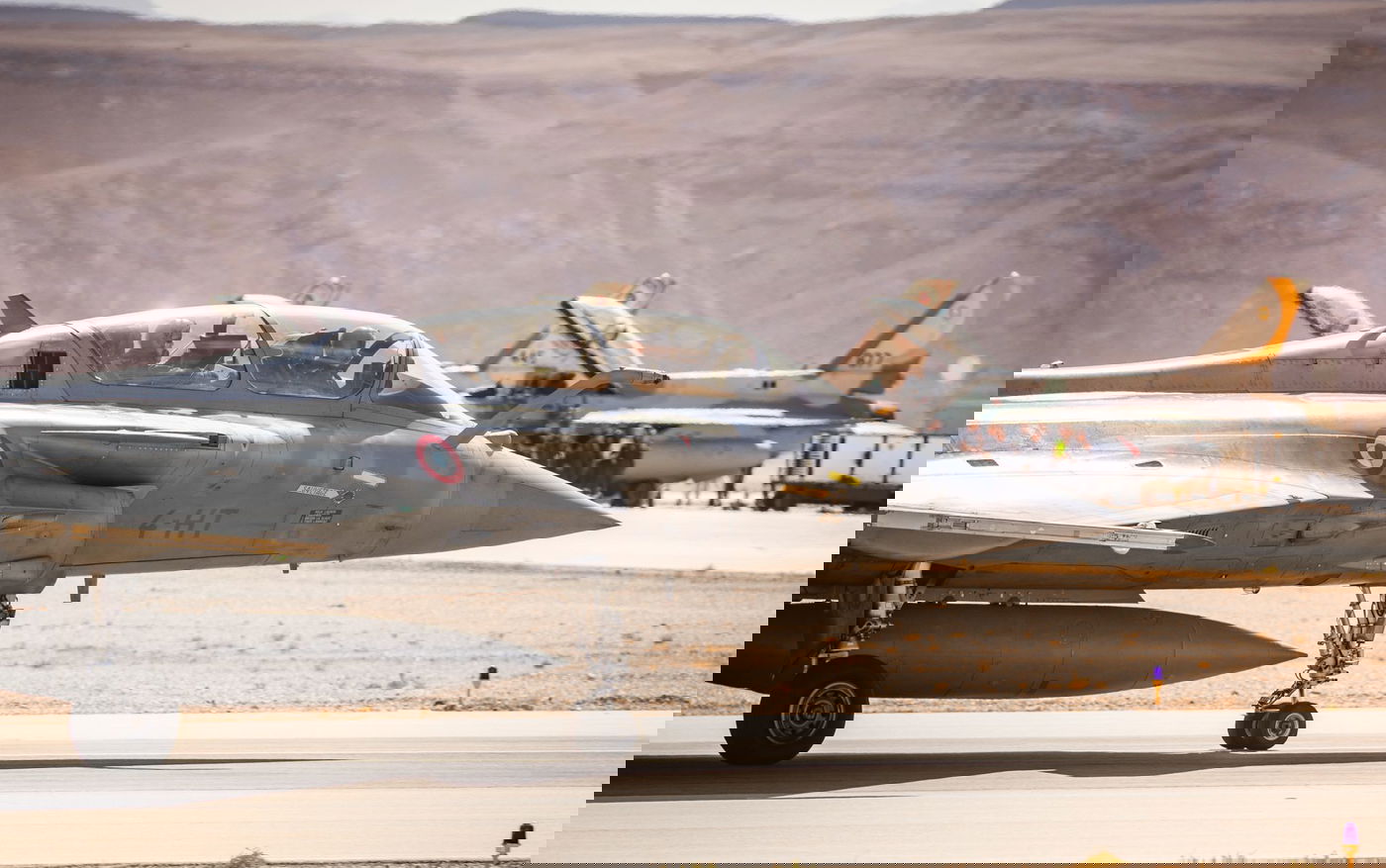 מפקד חיל האוויר של איחוד האמירויות בתרגיל ישראלי; תיעוד מיוחד