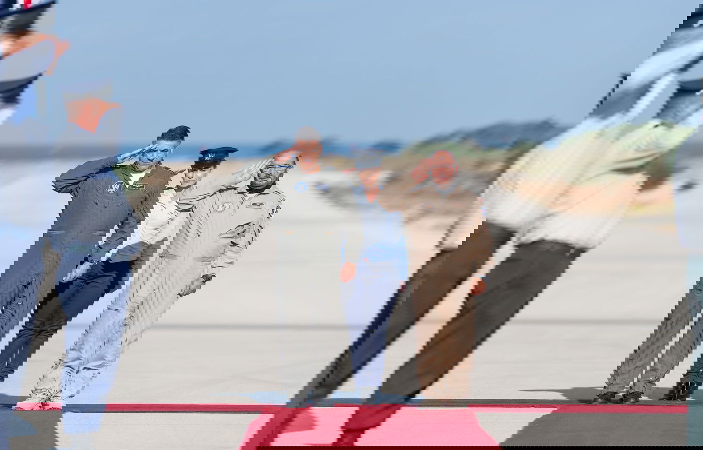 מפקד חיל האוויר של איחוד האמירויות בתרגיל ישראלי; תיעוד מיוחד