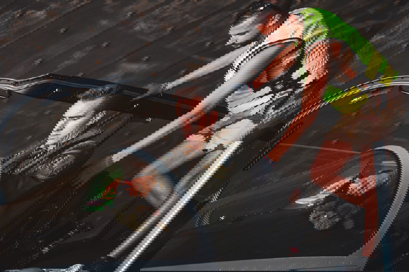 מפקד חיל האוויר של איחוד האמירויות בתרגיל ישראלי; תיעוד מיוחד