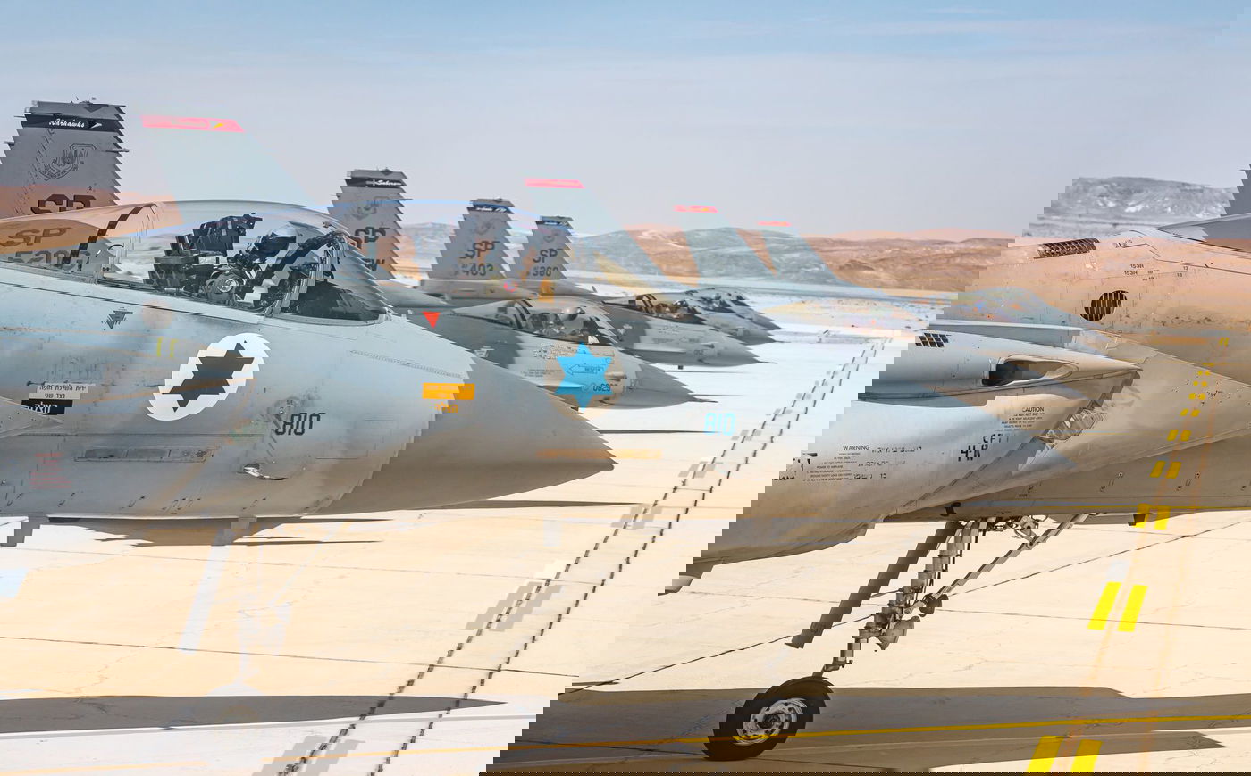 מפקד חיל האוויר של איחוד האמירויות בתרגיל ישראלי; תיעוד מיוחד