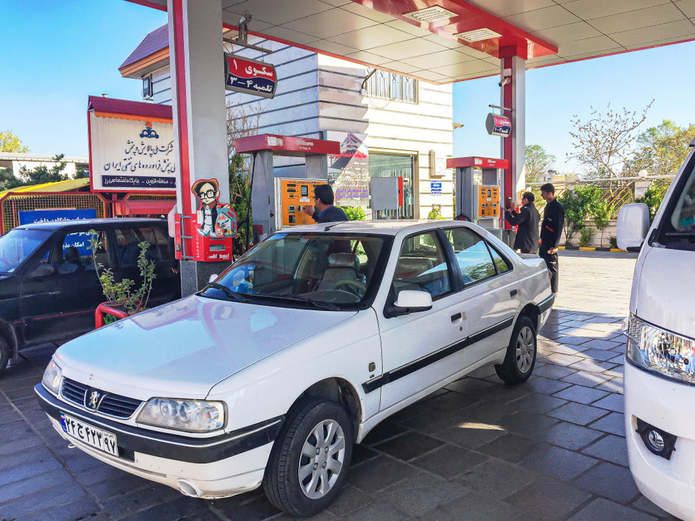 תחנת דלק איראנית