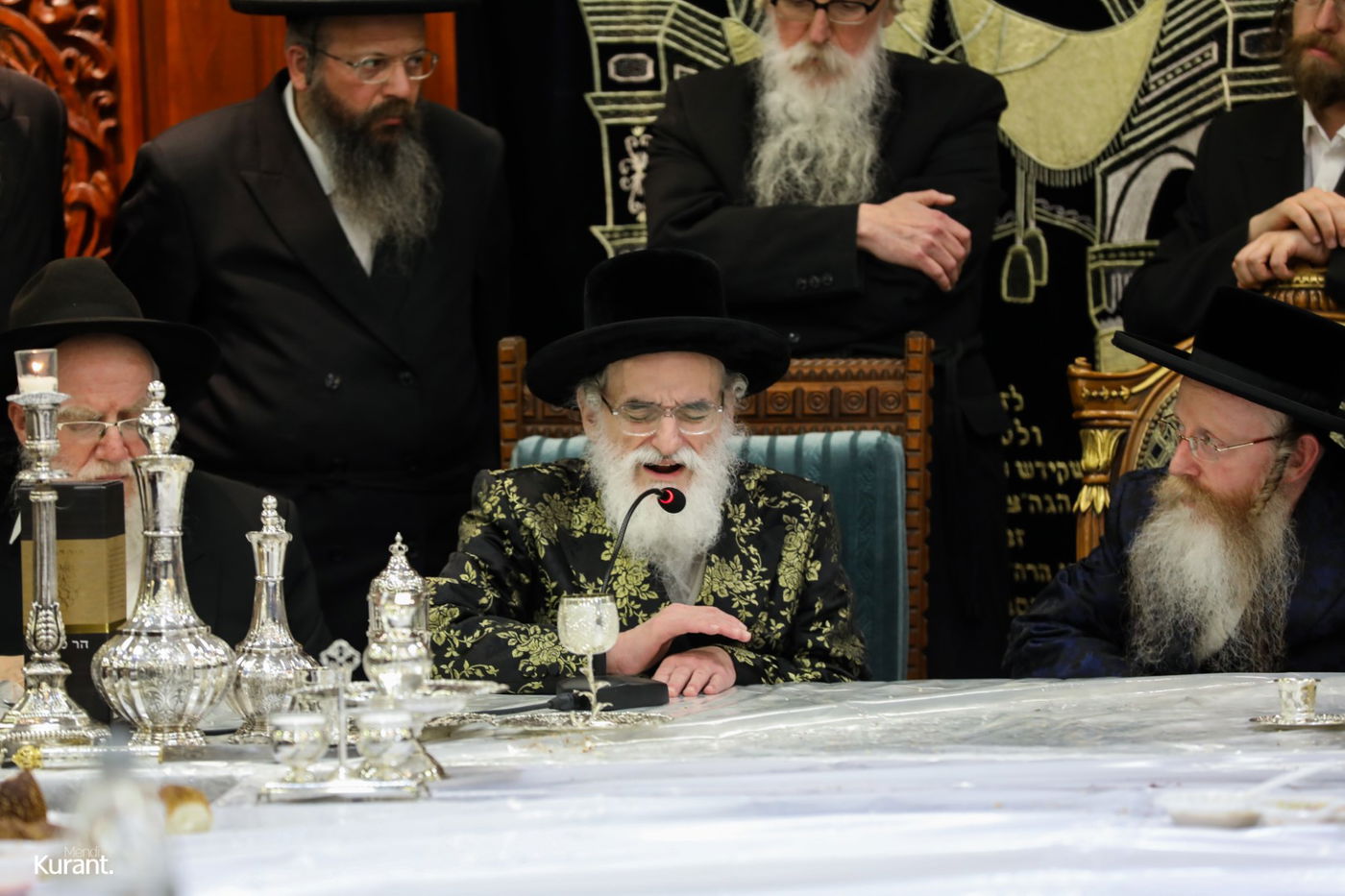 ביארצייט: האדמו"ר מויז'ניץ הפתיע את חסידי קרעטשניף