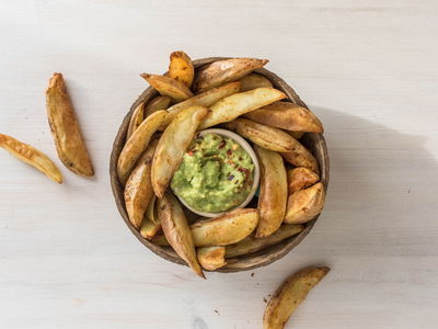 צ'יפס תפוחי אדמה ללא שמן