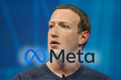 מארק צוקרברג ברקע הסמל החדש