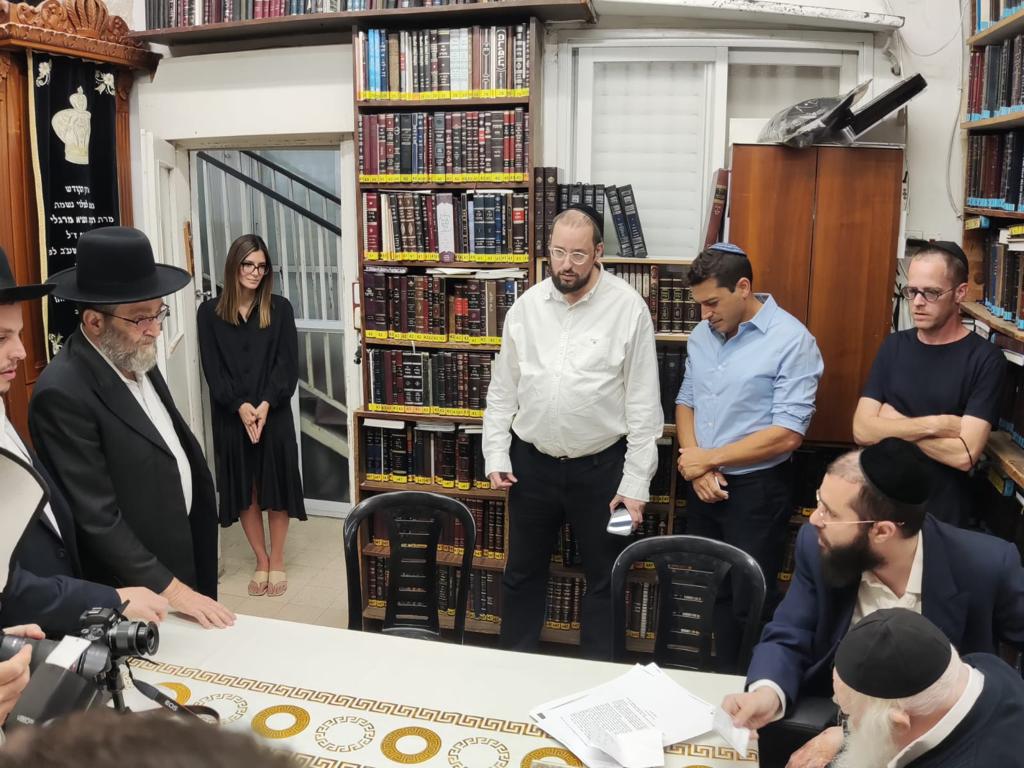 הביקור אצל הגר"ח קנייבסקי: "תמונה מאוד חריגה"