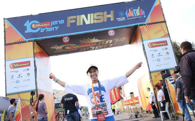 האצנית החרדית הגיעה למקום הראשון במרתון י-ם