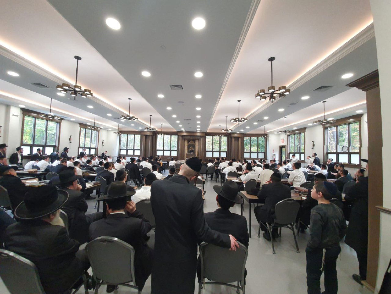 ראש ישיבת סלבודקא ביקר בארצות הברית • תיעוד