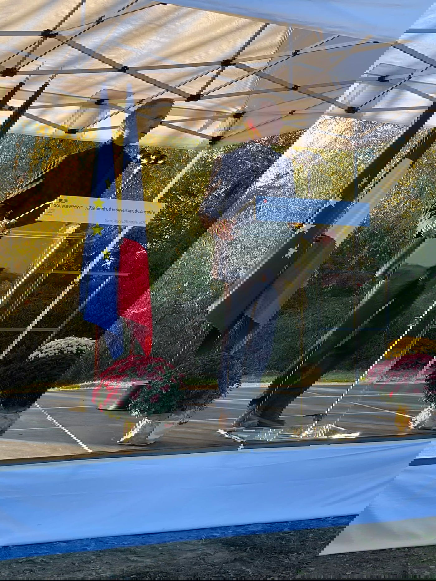 סן אוניון צרפת; 269 מצבות שחוללו - שוקמו