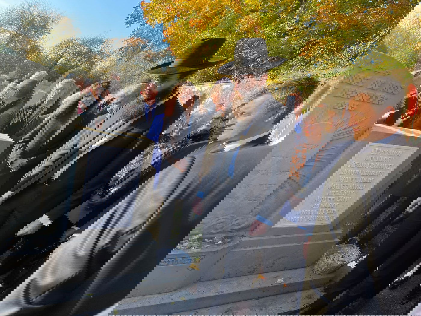 סן אוניון צרפת; 269 מצבות שחוללו - שוקמו