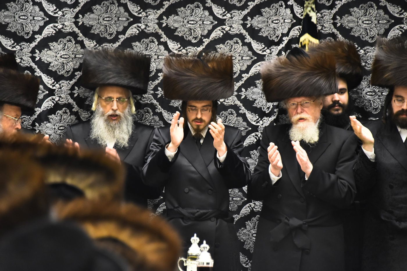 בסאדיגורה חגגו 'פארשפיל' לנין האדמו"ר ה'עקבי אבירים' זצ"ל