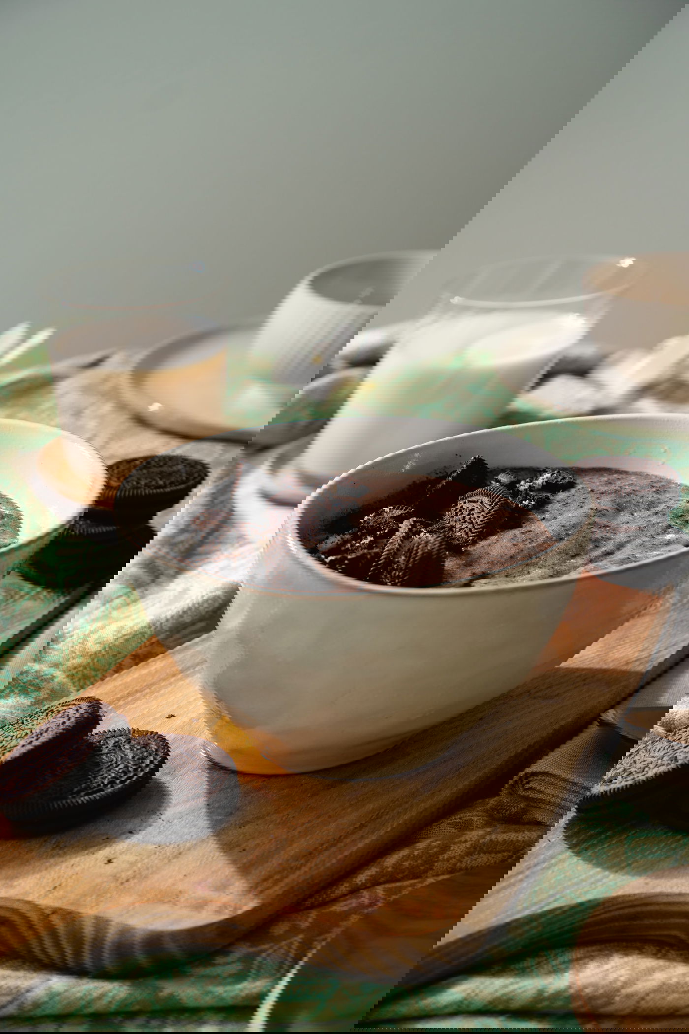 שייק בננות ועוגיות אוראו