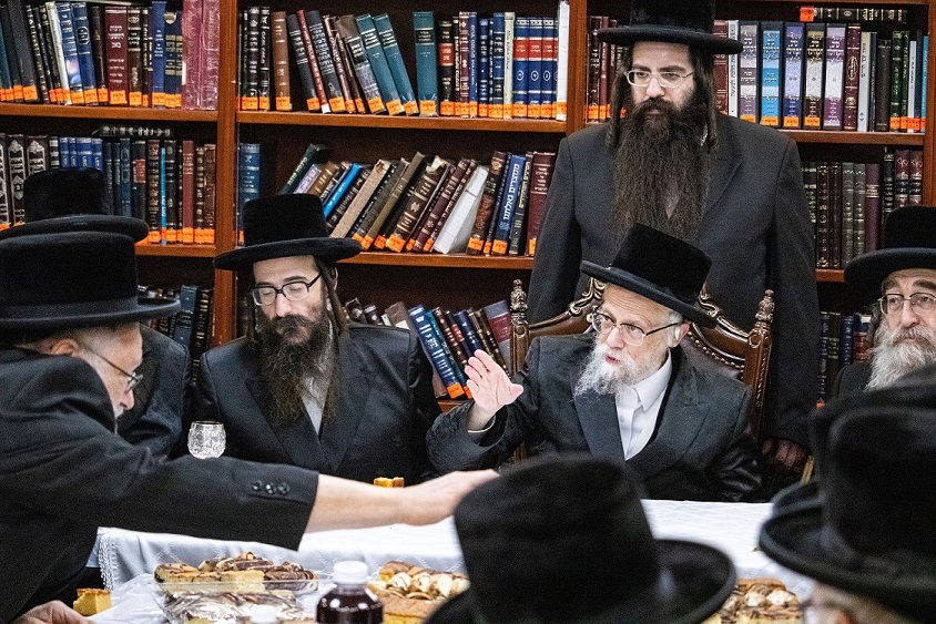 החסידים התרגשו: האדמו"ר מסערט ויז'ניץ בביקור בארה"ב