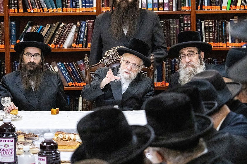 החסידים התרגשו: האדמו"ר מסערט ויז'ניץ בביקור בארה"ב