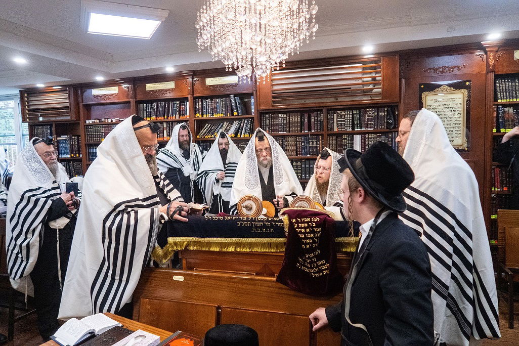 החסידים התרגשו: האדמו"ר מסערט ויז'ניץ בביקור בארה"ב