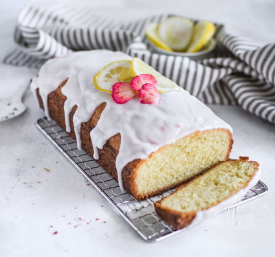 עוגת לימון בחושה פרווה