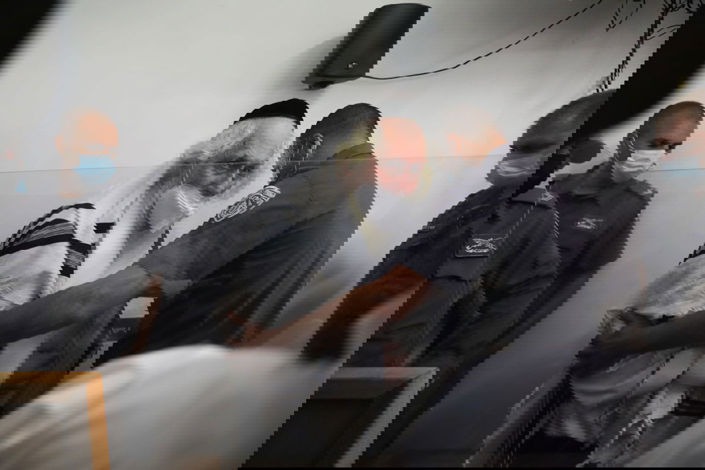 הרב ברלנד, היום בבית המשפט