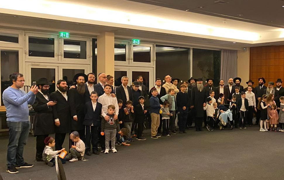 גאווה יהודית בבירה הגרמנית: 200 יהודים בגיבוש שלא יישכח