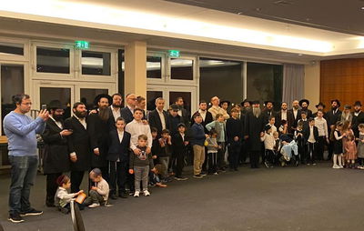 גאווה יהודית בבירה הגרמנית: 200 יהודים בגיבוש שלא יישכח