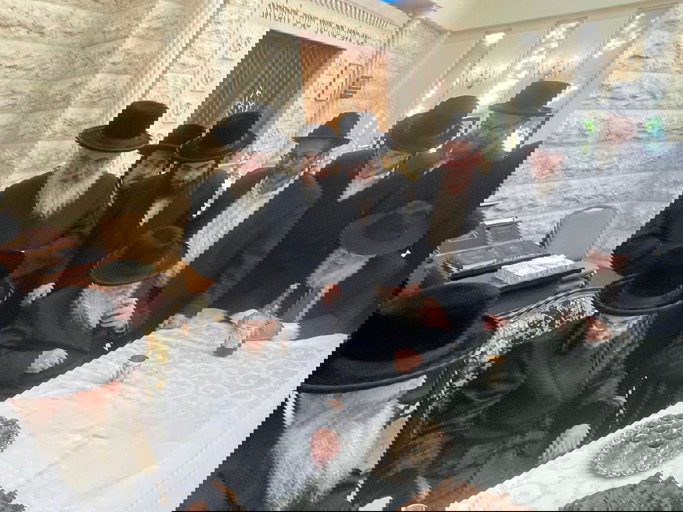 צפו: מעמד הקבלת פנים לאדמו"ר מסאדיגורה