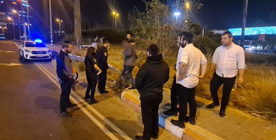 ארגון השומרים לכד פורץ "על חם" בבני ברק