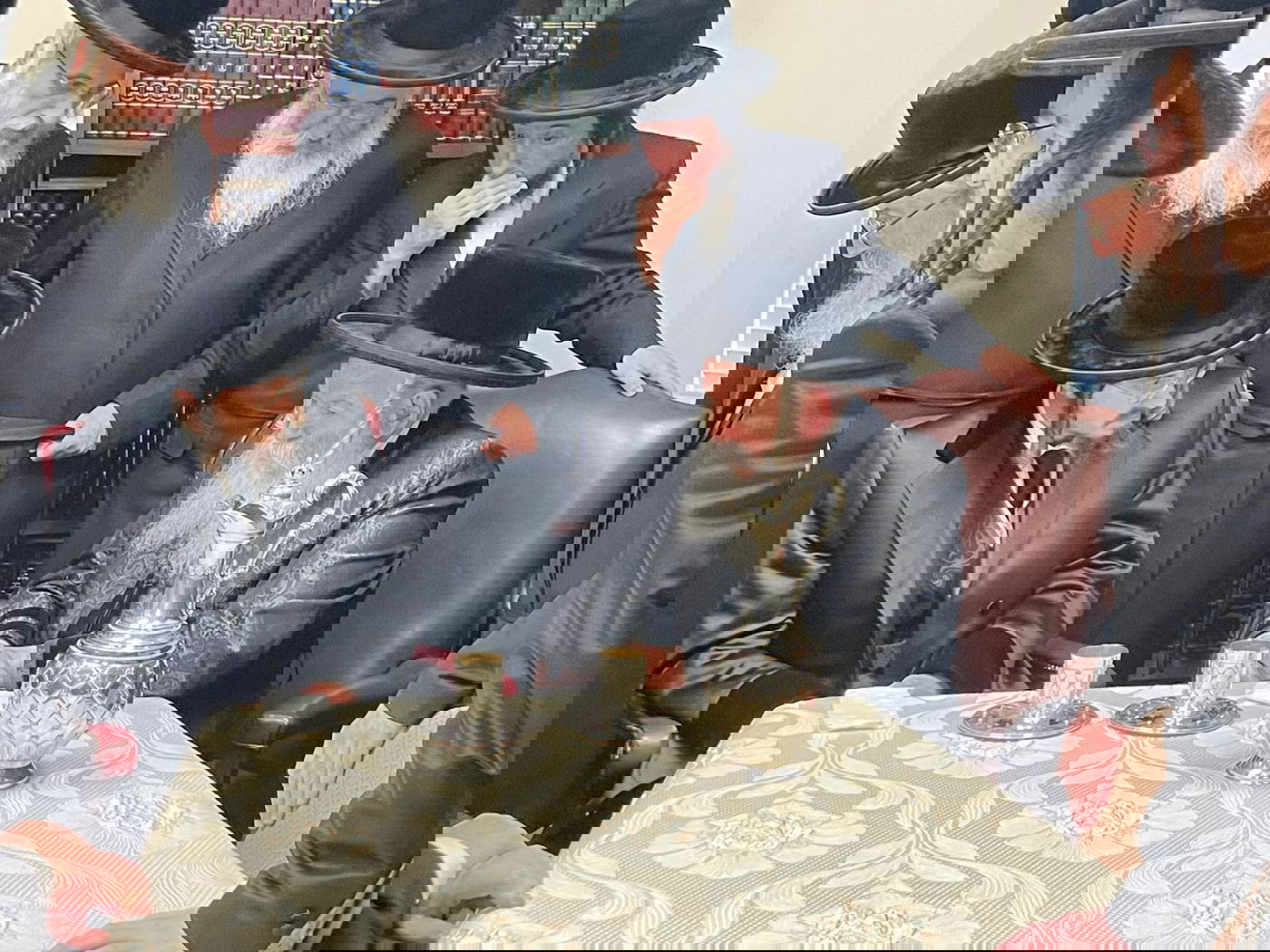 הרבי מסאדיגורה ביקר אצל אדמו"רי ארה"ב