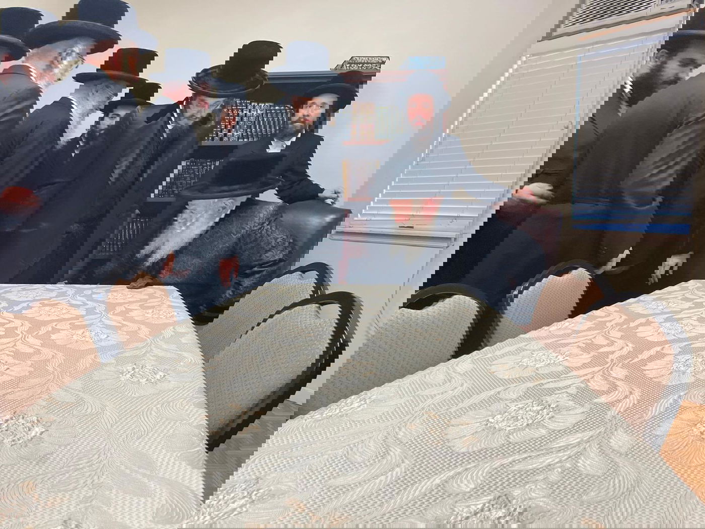 הרבי מסאדיגורה ביקר אצל אדמו"רי ארה"ב