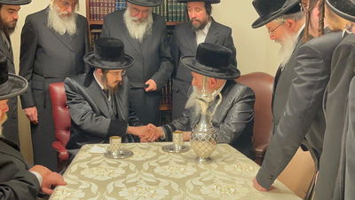 האדמו"ר מסאדיגורה אצל הרבי מבאבוב