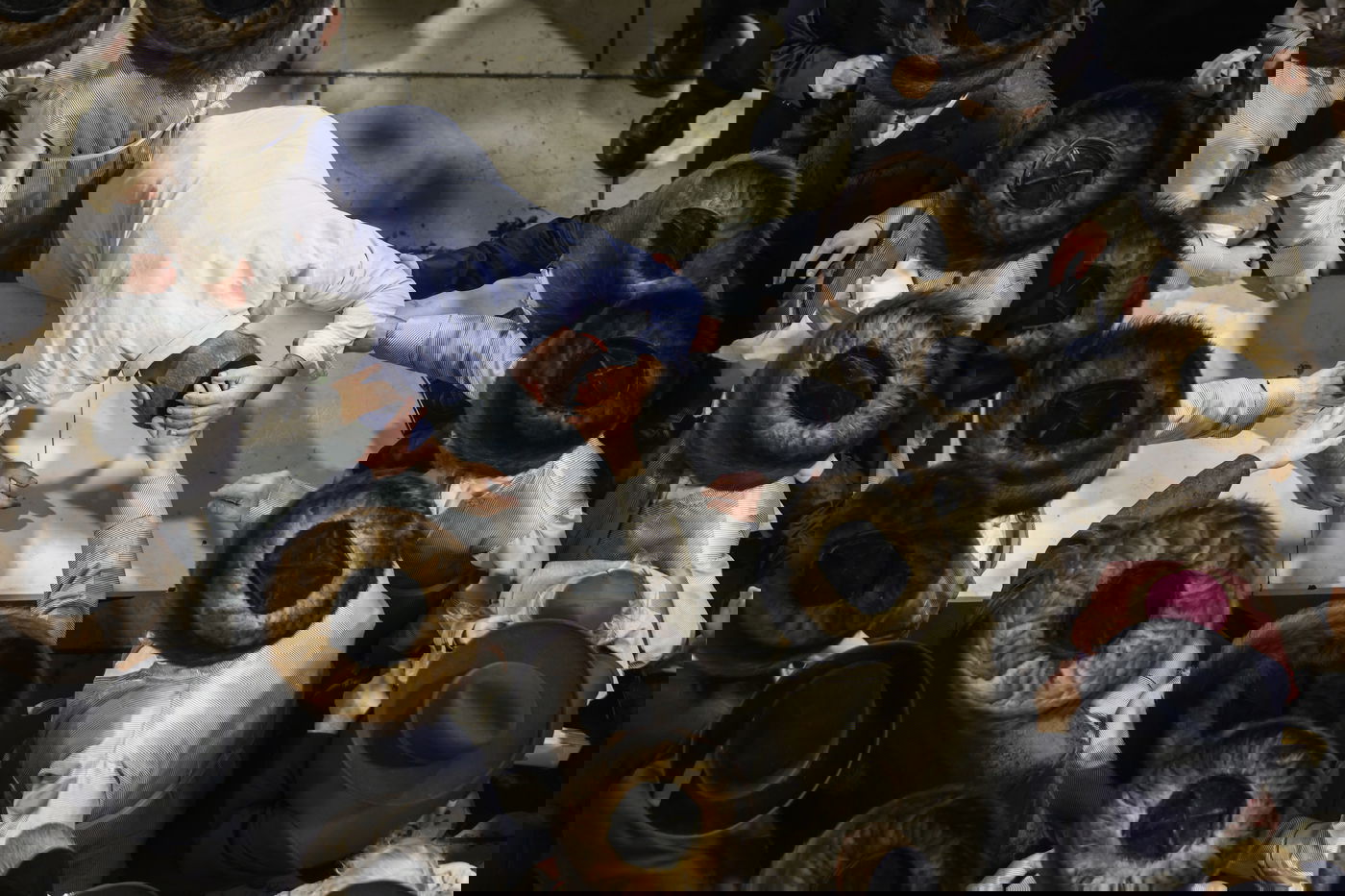 תיעוד: האדמו"ר מפינסק קרלין שבת במירון