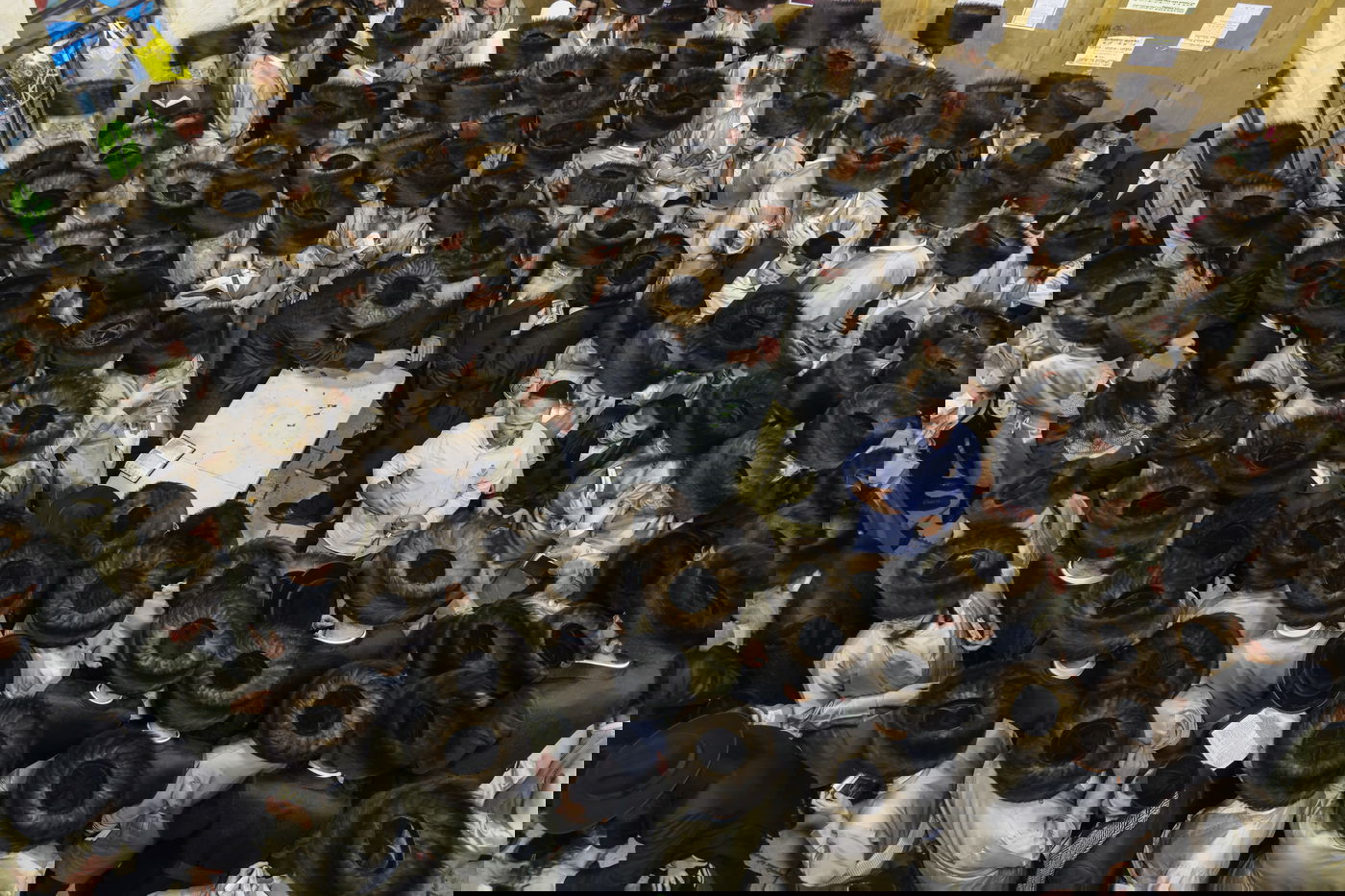 תיעוד: האדמו"ר מפינסק קרלין שבת במירון