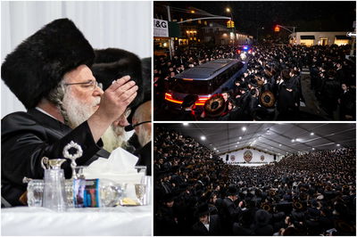 אלפים השתתפו בטישים של הגר"ש אלתר • תיעוד