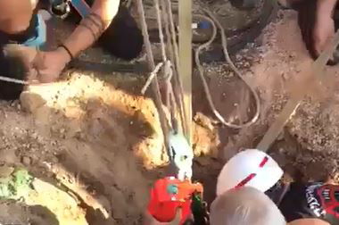 מאמצי החילוץ במעיין ברוך