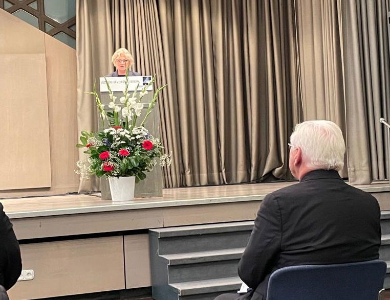 נשיא גרמניה באירוע הזיכרון