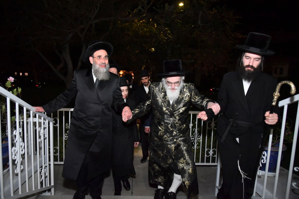 לטובת המוסדות בישראל: ביקורו של האדמו"ר מויז'ניץ בלוס אנג'לס