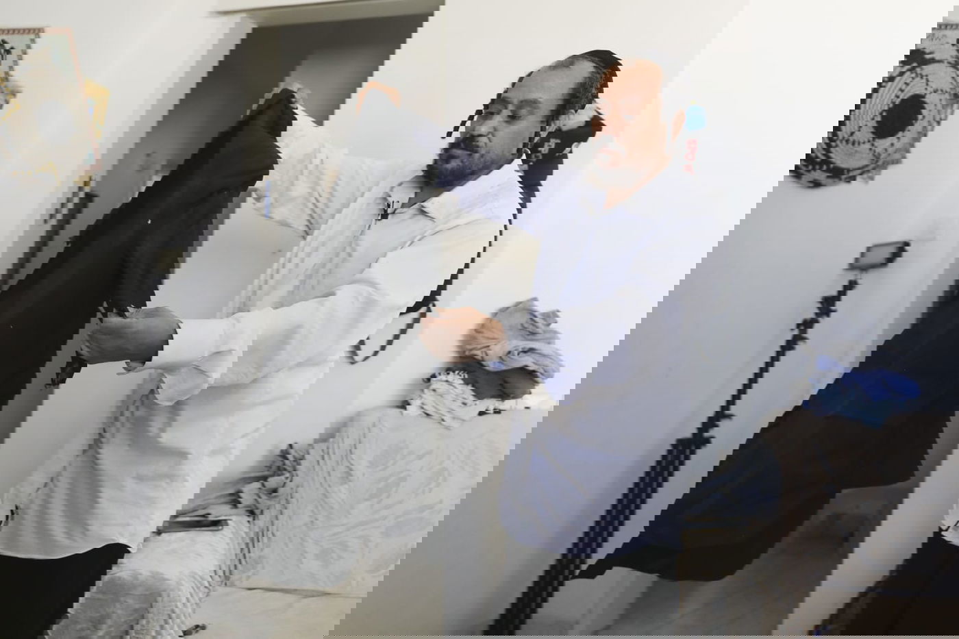 יחיא והחליפה שלבש בעת הלינץ'