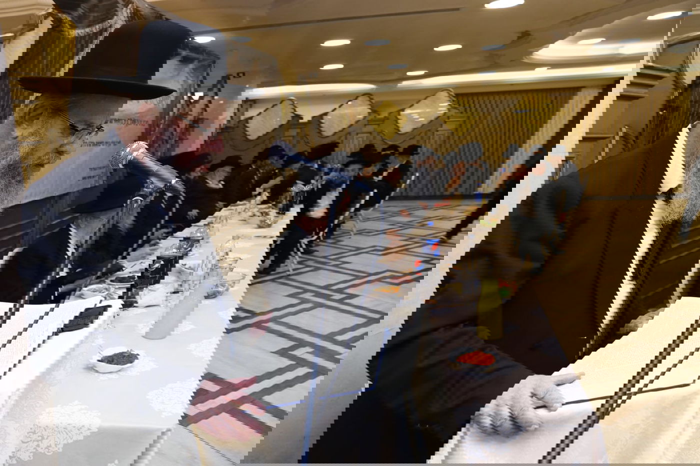 בראשות הגרב"ד פוברסקי: סיום הש"ס בבית הכנסת הבני ברקי; צפו