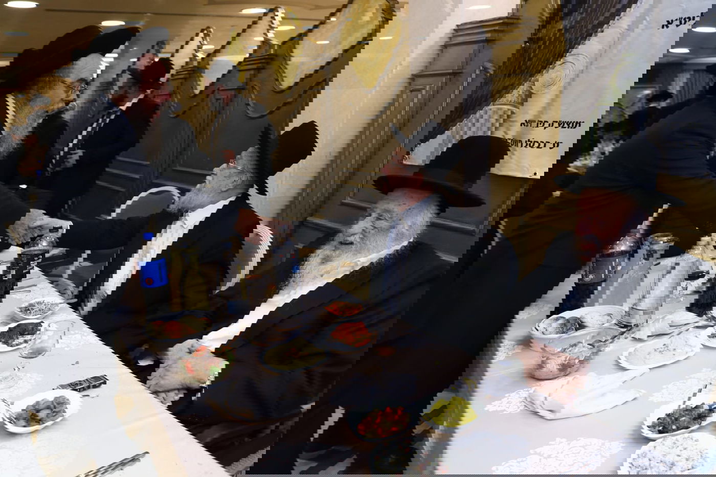 בראשות הגרב"ד פוברסקי: סיום הש"ס בבית הכנסת הבני ברקי; צפו