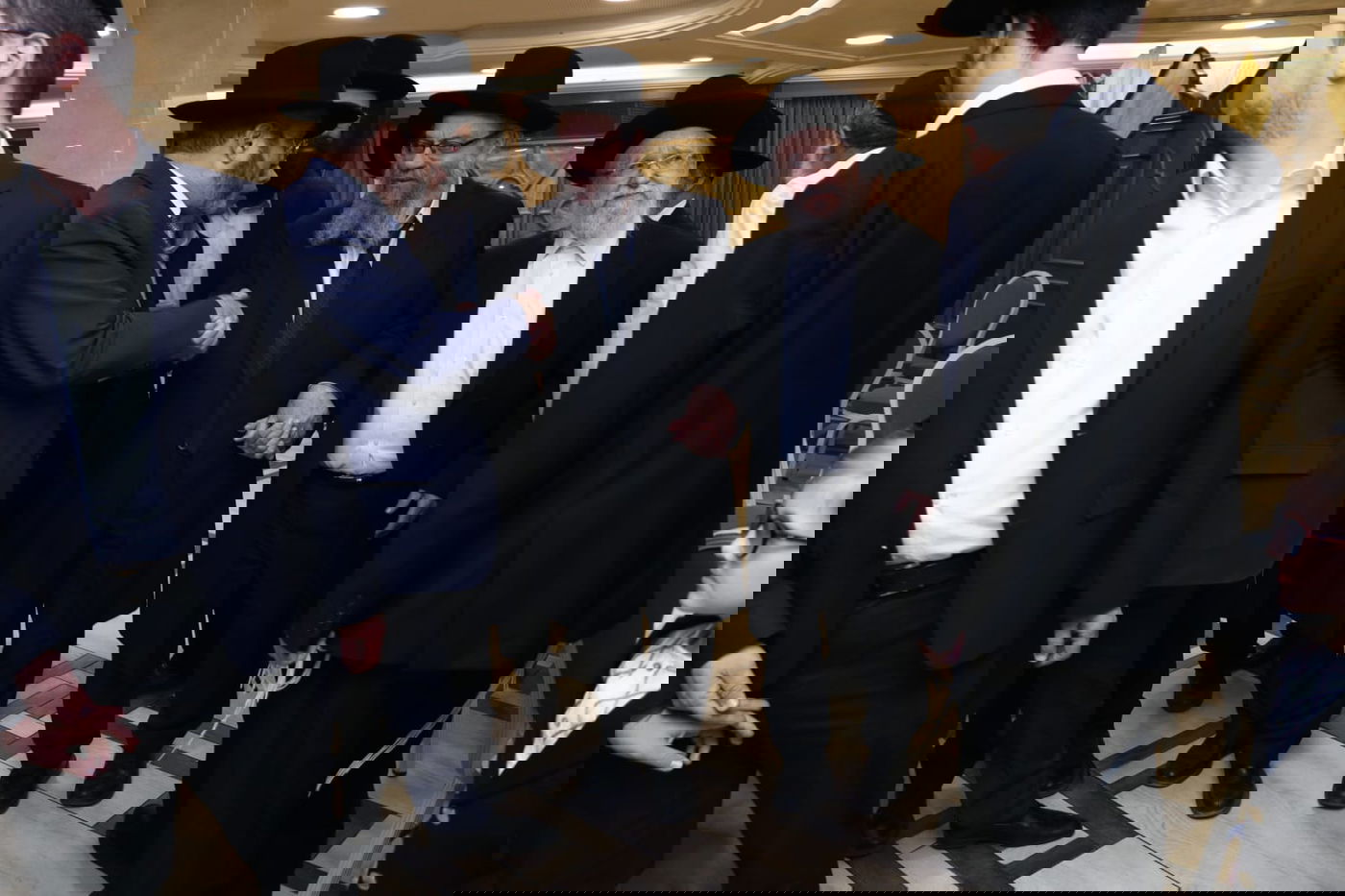 בראשות הגרב"ד פוברסקי: סיום הש"ס בבית הכנסת הבני ברקי; צפו