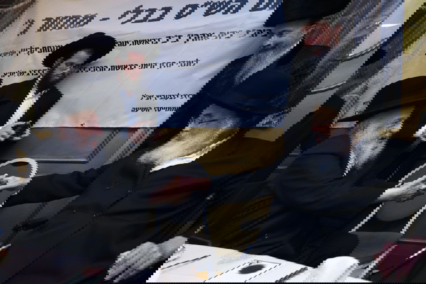 בראשות הגרב"ד פוברסקי: סיום הש"ס בבית הכנסת הבני ברקי; צפו