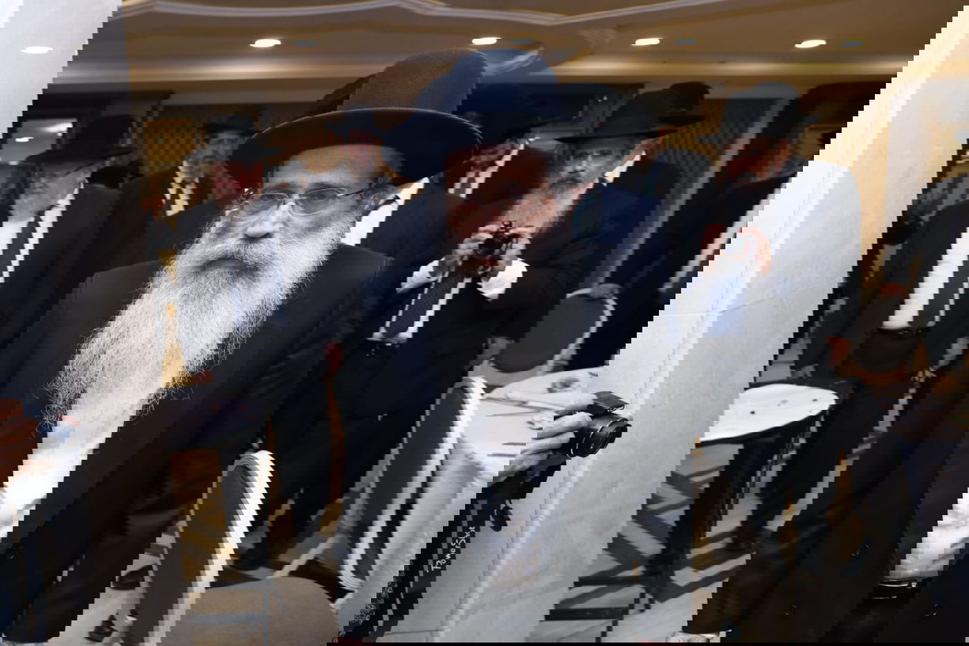 בראשות הגרב"ד פוברסקי: סיום הש"ס בבית הכנסת הבני ברקי; צפו