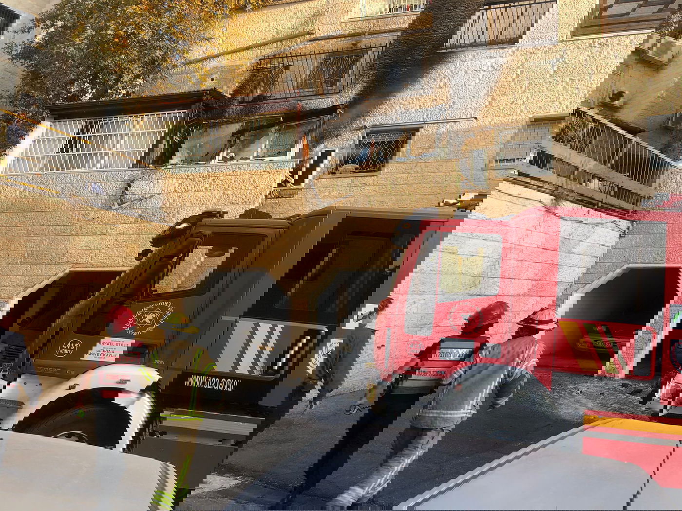 ירושלים: שריפה פרצה בבית כנסת, נגרם נזק