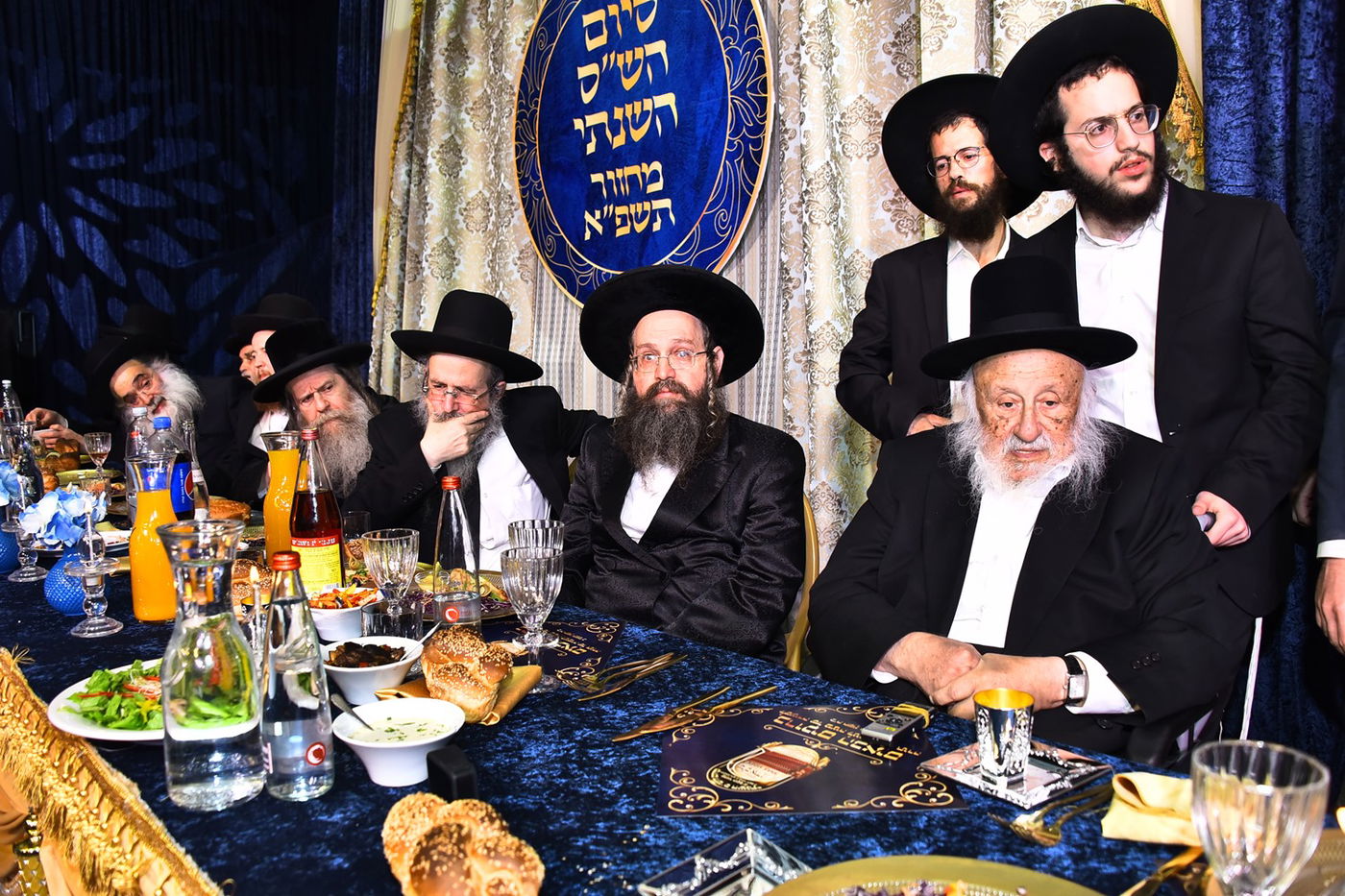 94 גאוני "ש"ס איד'ן" במעמד סיום ומבחן כל הש"ס כולו