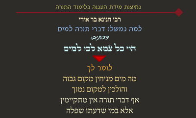 תענית ז' • סיכום והמחשה של הדף היומי