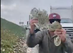 הכסף שנאסף מהרצפה